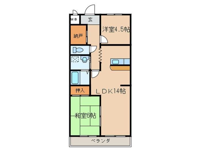 エトワール三郷.の物件間取画像