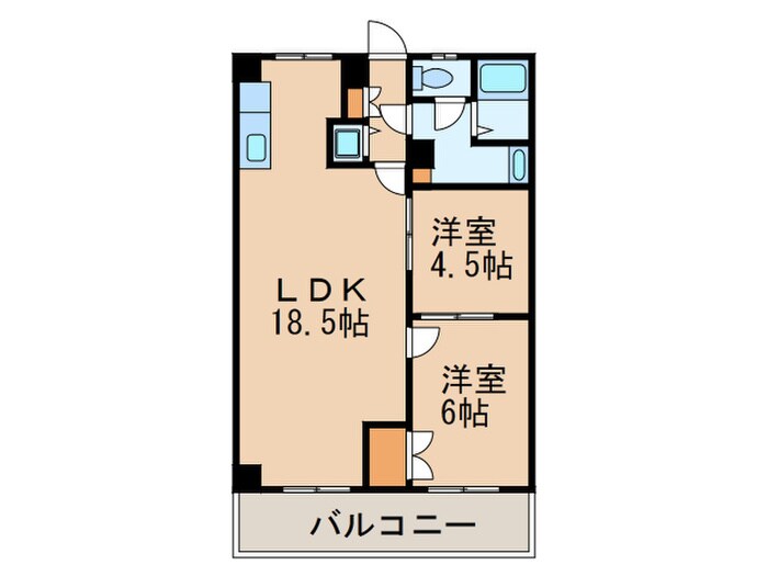 プリミエール平和ヶ丘の物件間取画像