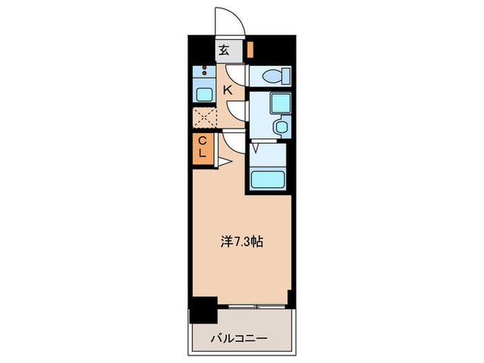 S-RESIDENCE東海通の物件間取画像