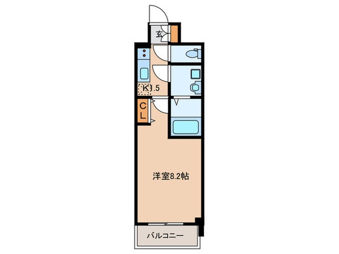 S-RESIDENCE池下西の物件間取画像