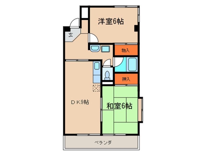 エトワ－ル明和の物件間取画像