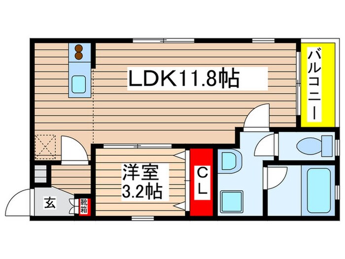 ＭＩＡ　ＣＡＳＡ　大須の物件間取画像