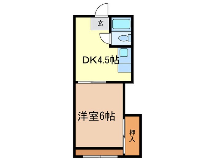 三恵ビルの物件間取画像