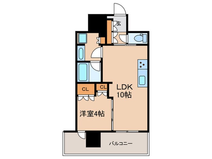 NAGOYA the TOWER(614)の物件間取画像