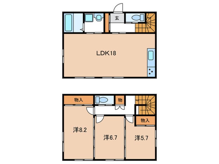 プルミエ今町の物件間取画像