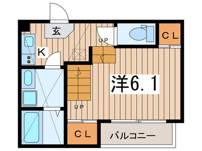 ハーモニーテラス中根町の物件間取画像