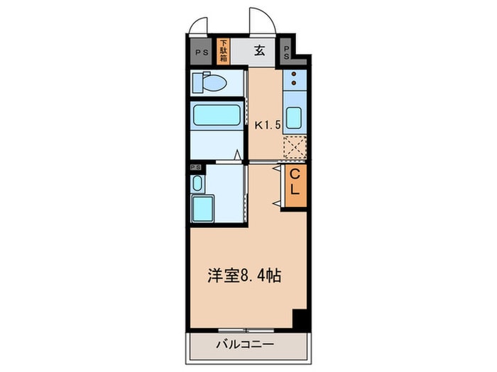 ブルーシャトーの物件間取画像