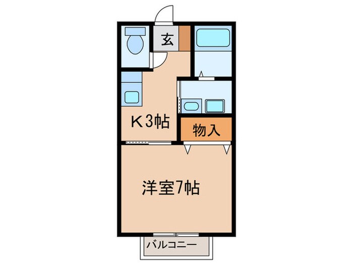 物件間取画像
