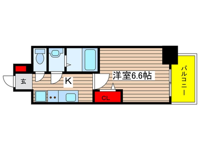 MAXIV名古屋上前津の物件間取画像