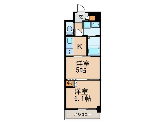 コアレジデンスの物件間取画像