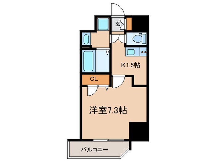 エスリード大須デュオの物件間取画像