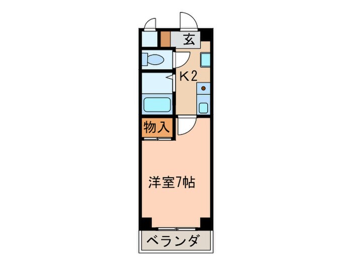 アビタシオン瑞穂の物件間取画像