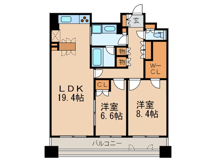 グラン・アベニュ－名駅の物件間取画像