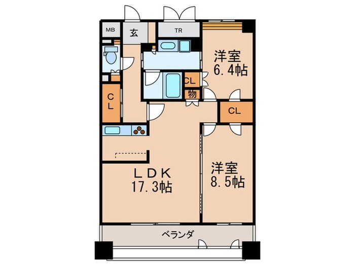 グラン・アベニュ－名駅の物件間取画像