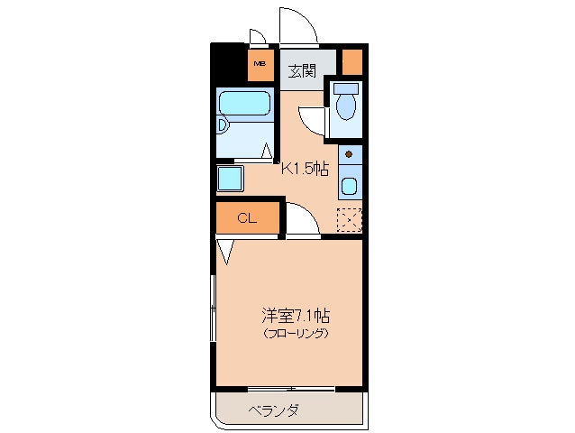 エクセル枇杷島の物件間取画像