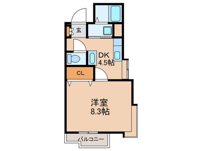 スタスィオン一社の物件間取画像