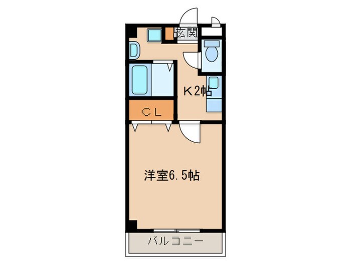 ＮＫドミ－ルⅡの物件間取画像