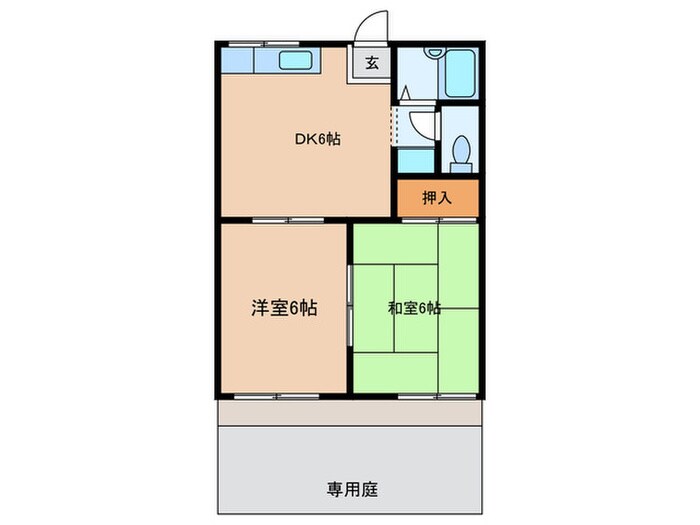 コートビレッジ藤山台の物件間取画像