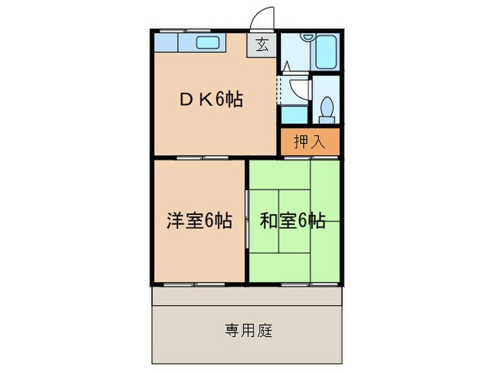 コートビレッジ藤山台の物件間取画像