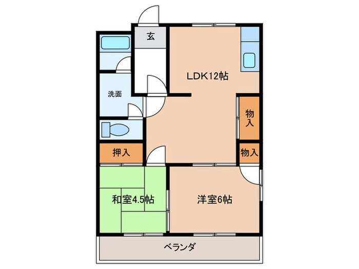 メゾン平成の物件間取画像