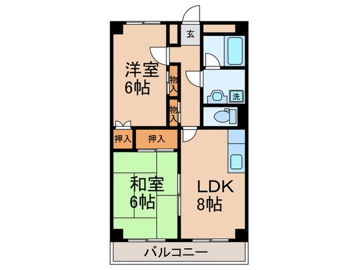 グレイシス葵の物件間取画像