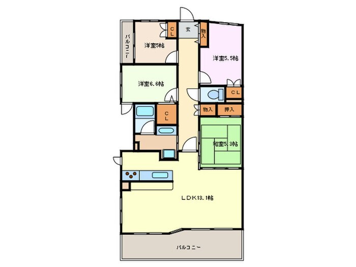 リエトコ－ト丸の内の物件間取画像