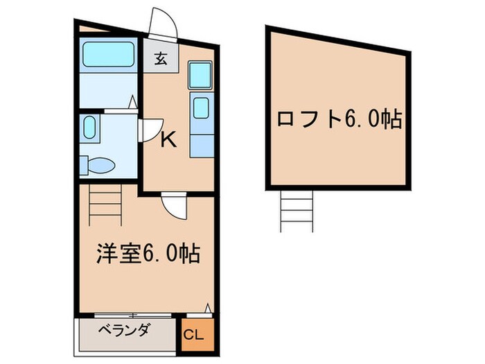 ストロベリ－キャンドルの物件間取画像