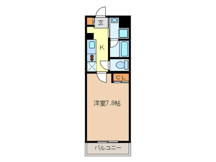 シティライフ今池北の物件間取画像