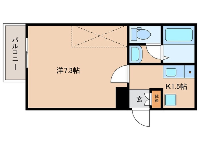 アマラントローザの物件間取画像