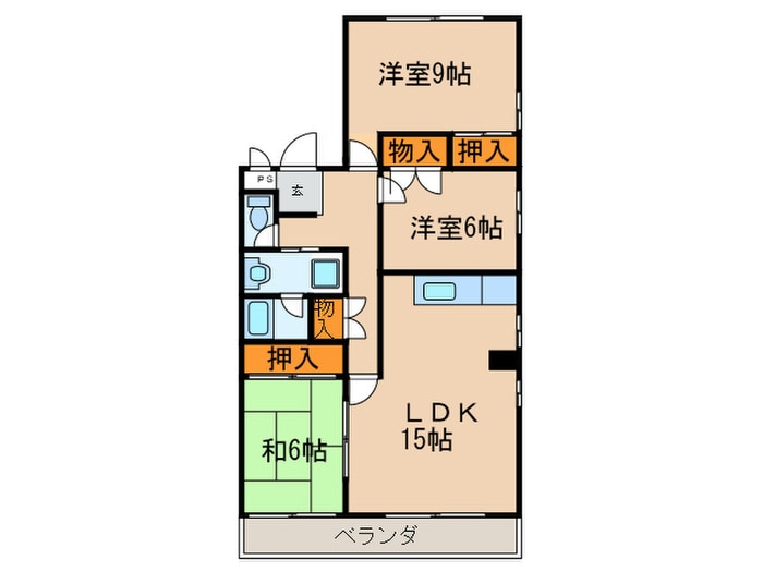 プリオール東山の物件間取画像