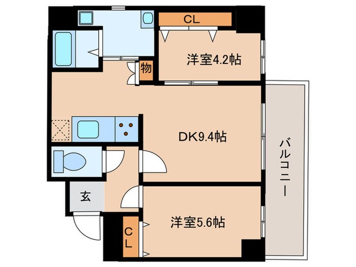 プライムコートの物件間取画像