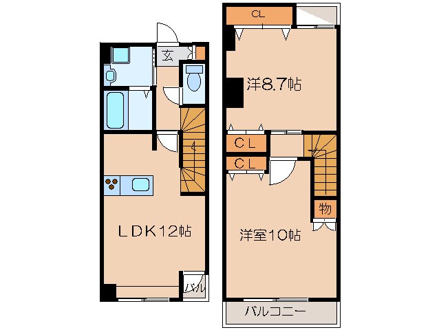 CASA  PINOの物件間取画像