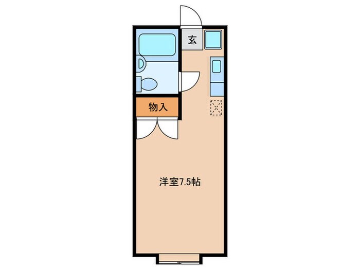 栄華Ｂの物件間取画像
