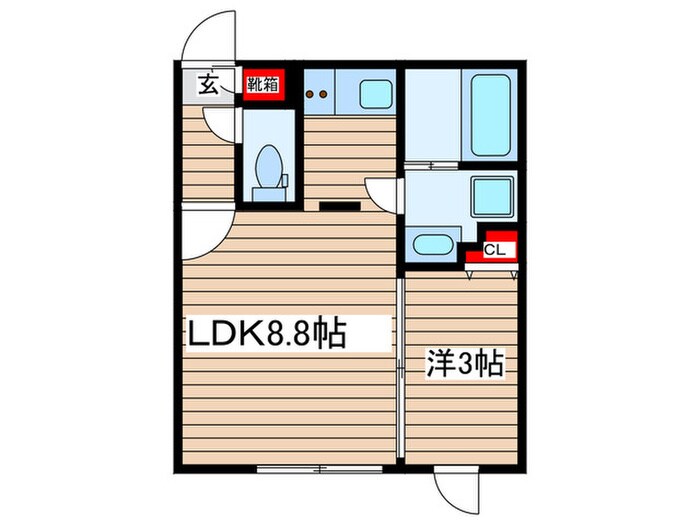 quador 名古屋市大前の物件間取画像