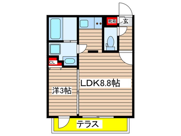 quador 名古屋市大前の物件間取画像