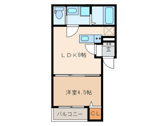 物件間取画像