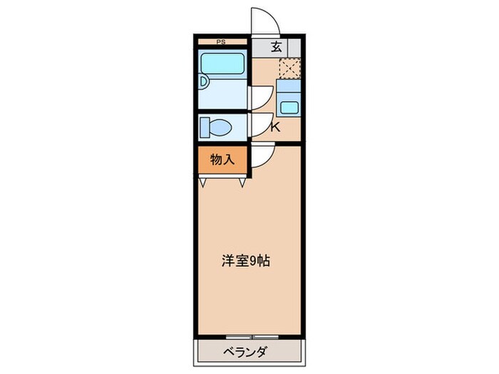 パレスアオイⅡの物件間取画像