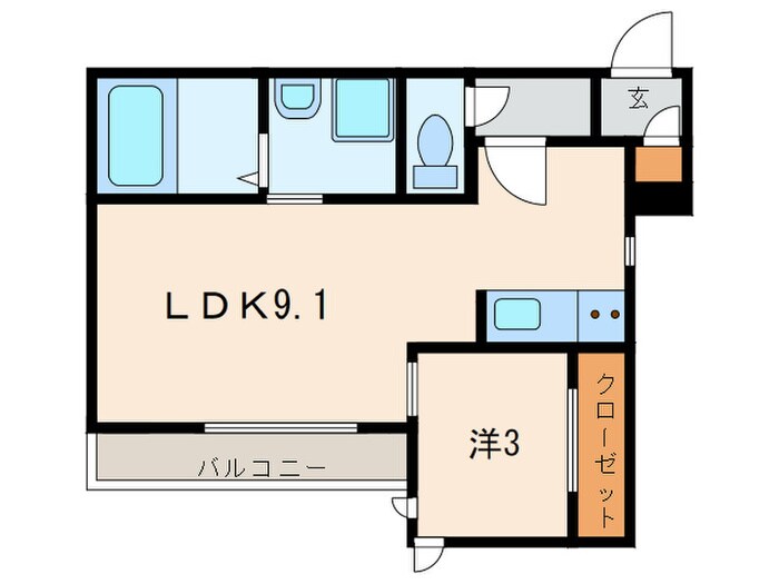 Grandtic Toveの物件間取画像