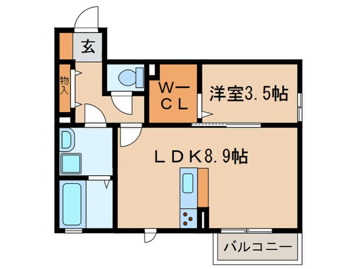 アロームライトの物件間取画像