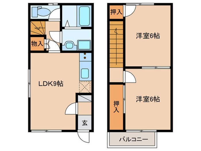 ＤＵＰＬＥＸ国王３７の物件間取画像