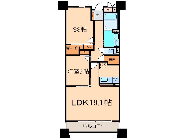 グラン・アベニュ－名駅南の物件間取画像