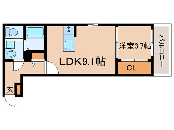 ＯＨＫＩ西日置の物件間取画像