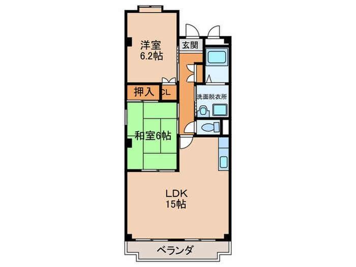 アイレック滝の水の物件間取画像