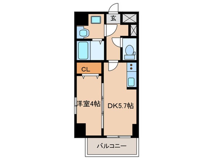 THE LOUNGE LINEAR GATEの物件間取画像