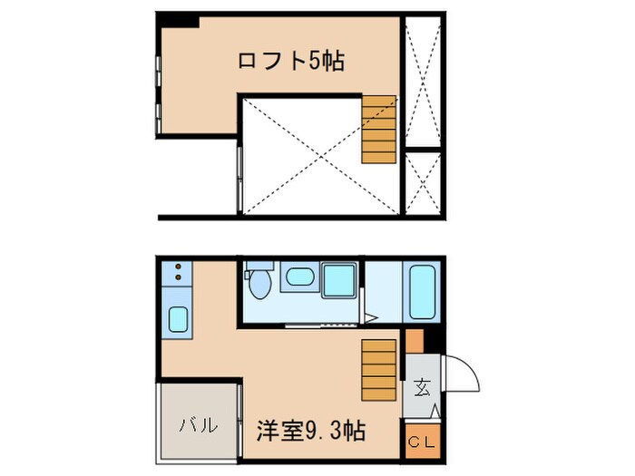 ベーネ二瀬町の物件間取画像