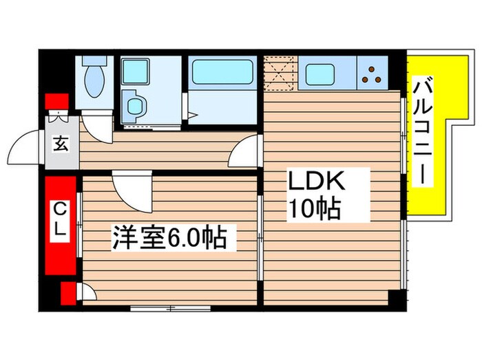 ヴェルデ葵の物件間取画像