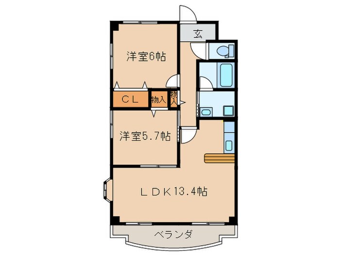ファミールの物件間取画像