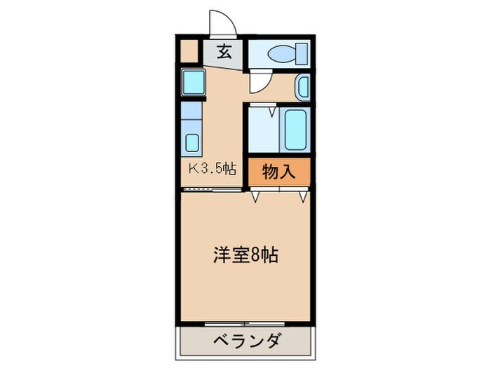 サ－プラスワン大島の物件間取画像