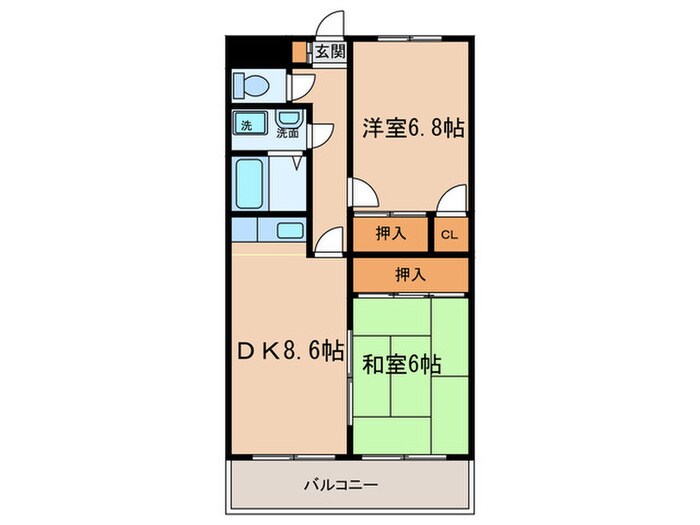 物件間取画像