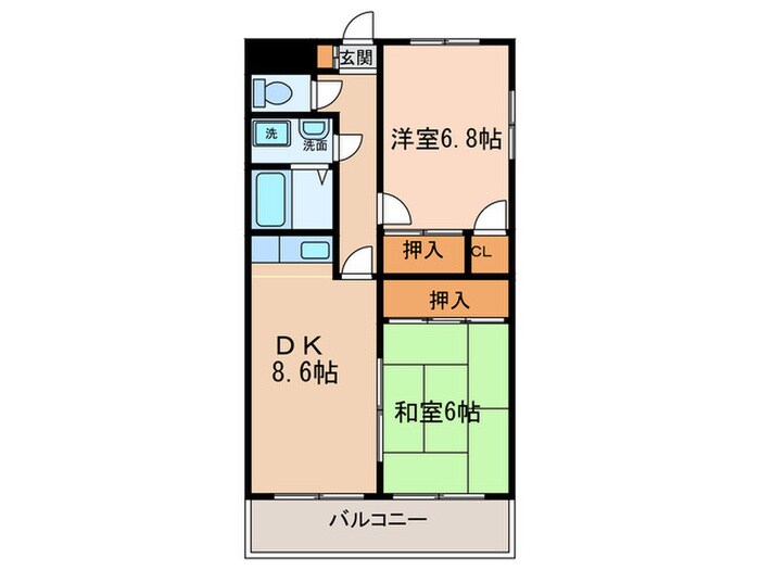 物件間取画像
